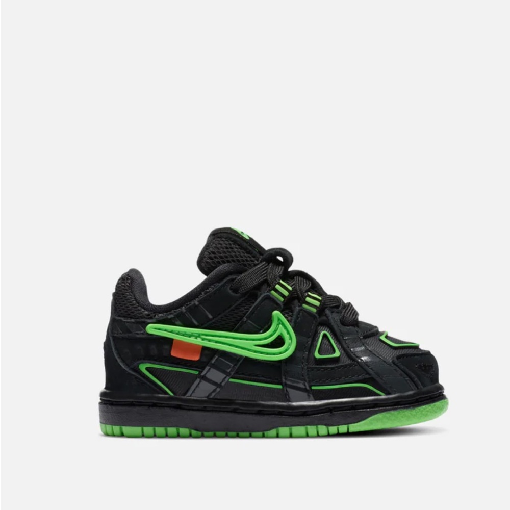Off-white Rubber dunks  Kids td 5c New - Picture 7 of 9